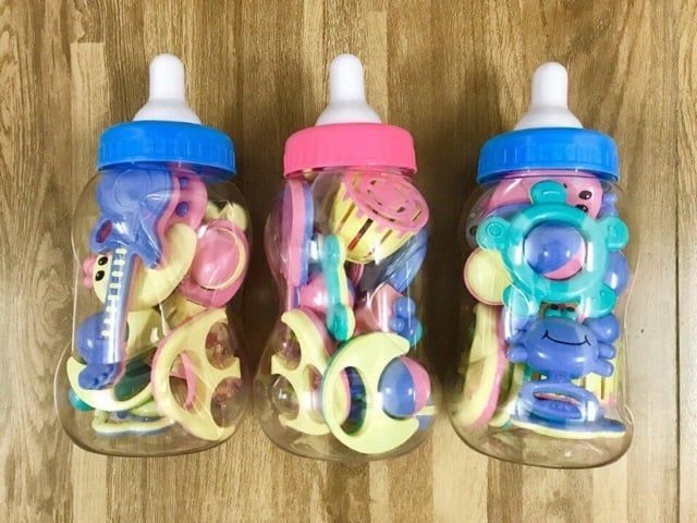  BÌNH TI XÚC XẮC 9 MÓN BABY TOYS 