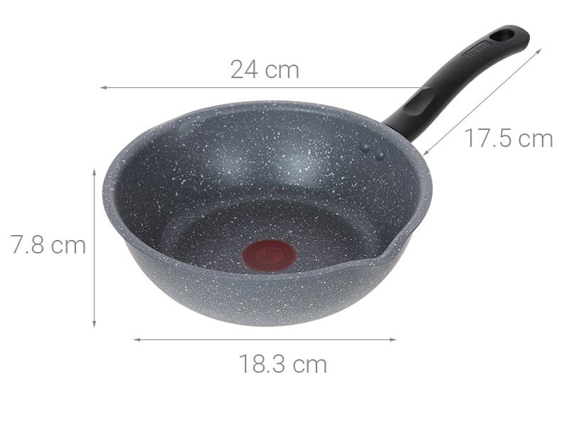  Chảo chiên sâu lòng Tefal Cook Healthy 24cm (G1348495) 