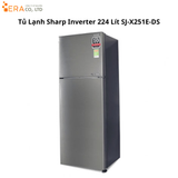 Tủ Lạnh Sharp Inverter 224 Lít SJ-X251E-DS 