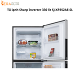  Tủ lạnh Sharp Inverter 330 lít SJ-XP352AE-SL 