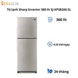  Tủ Lạnh Sharp Inverter 360 Lít SJ-XP382AE-SL 