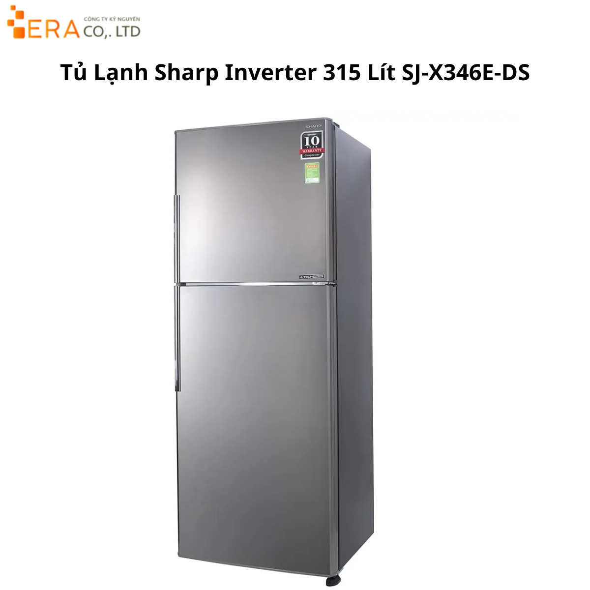  Tủ Lạnh Sharp Inverter 314 Lít SJ-X316E-SL 