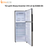  Tủ Lạnh Sharp Inverter 314 Lít SJ-X316E-SL 