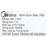  Bình đun siêu tốc Midea MK-17DS (1,7L) 