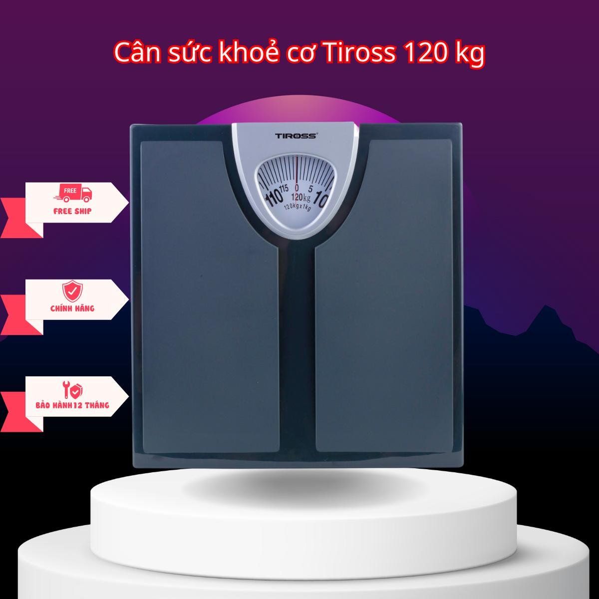  Cân sức khoẻ cơ Tiross120 kg TS811 