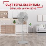  Quạt đứng Tefal Essential VH444790, màu xám- Hàng chính hãng 