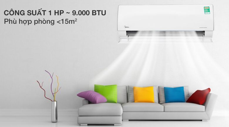  MÁY LẠNH MIDEA INVERTER WIFI 1HP MSMT-10HRFN8 