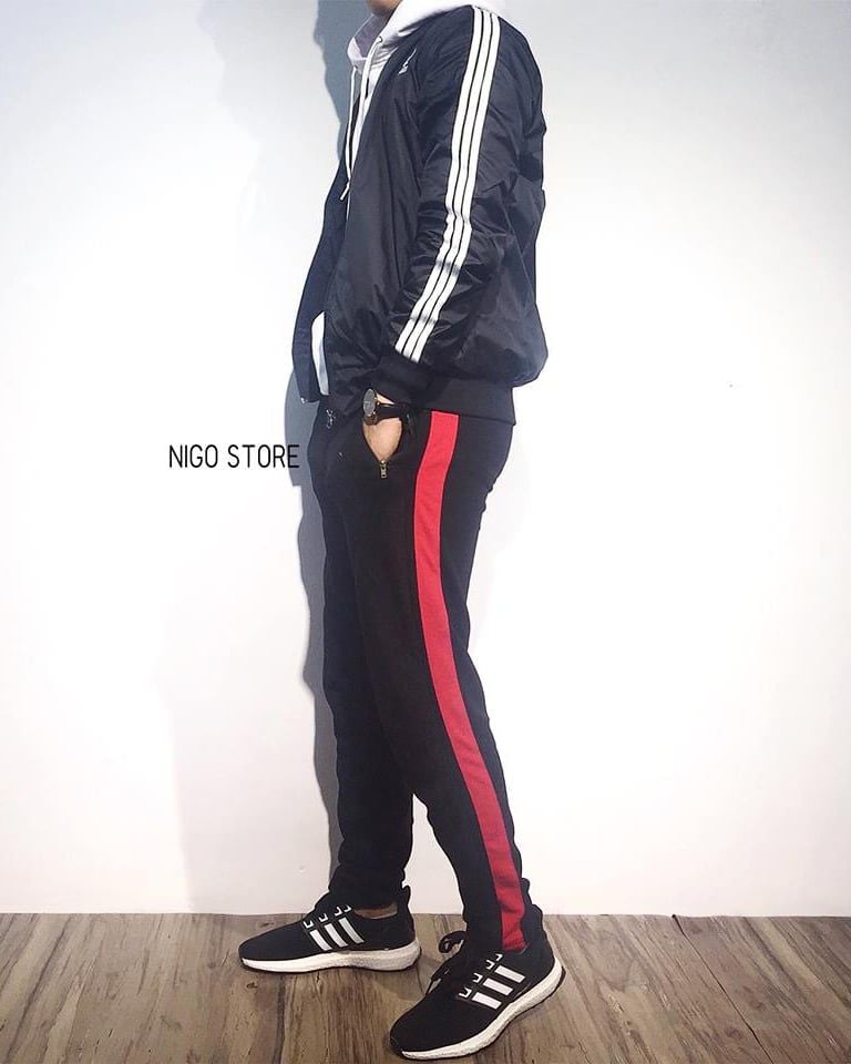  quần jogger 1line red 