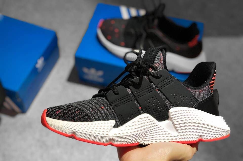  Giày adidas prophere xám đen 