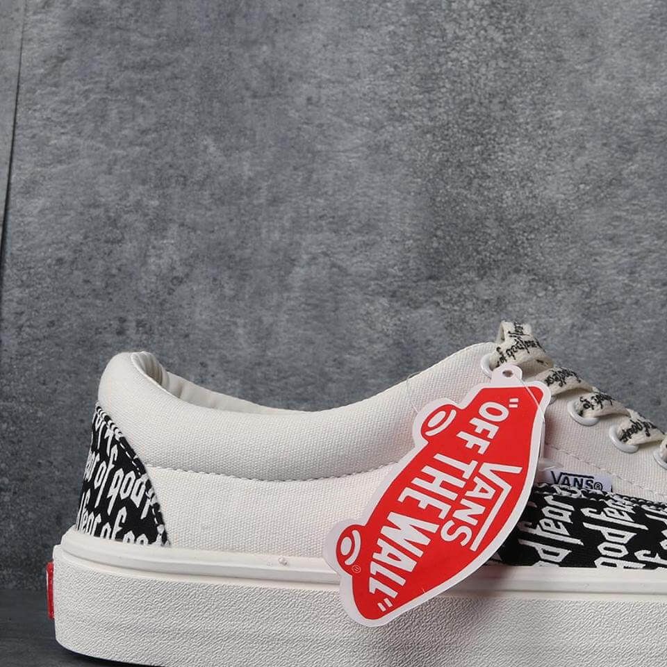  Giày vans fear of god white 1:1 