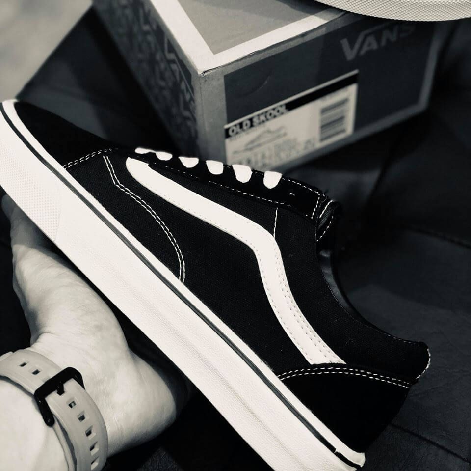  Giày vans old skool black rep 