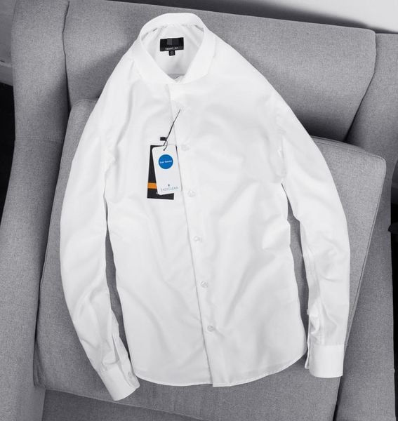  Áo sơ mi trắng trơn xk 