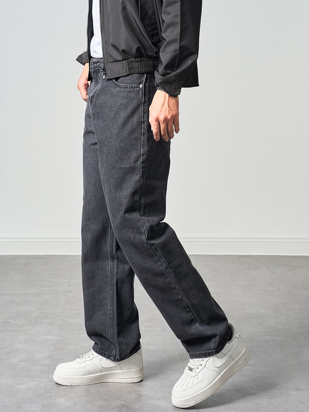  Jean Straight Grey 33 