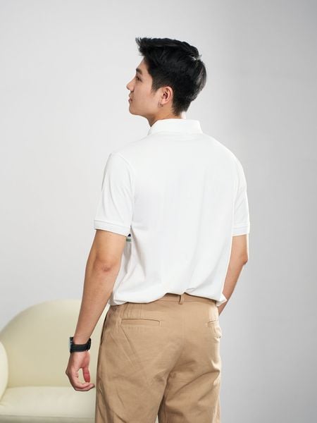  Áo polo blue striped 