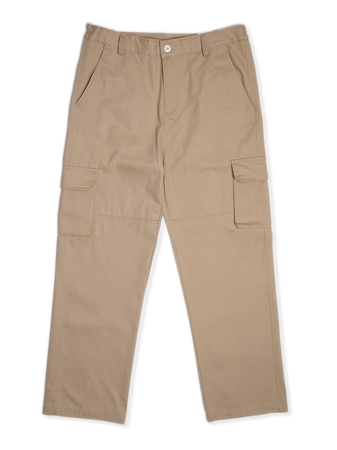  Quần kaki cargo straight brown 