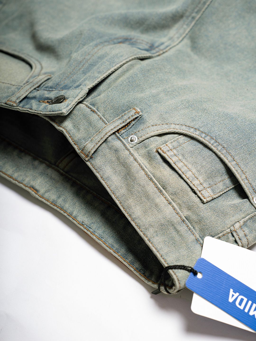  Quần jean wideleg moss Gamida 52 
