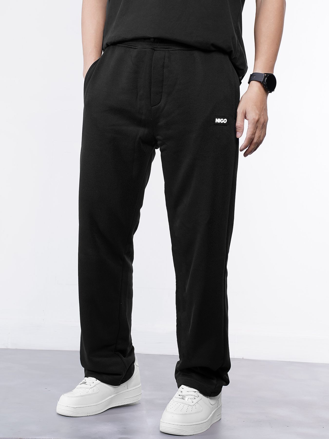  Quần sweatpant thun black 04 