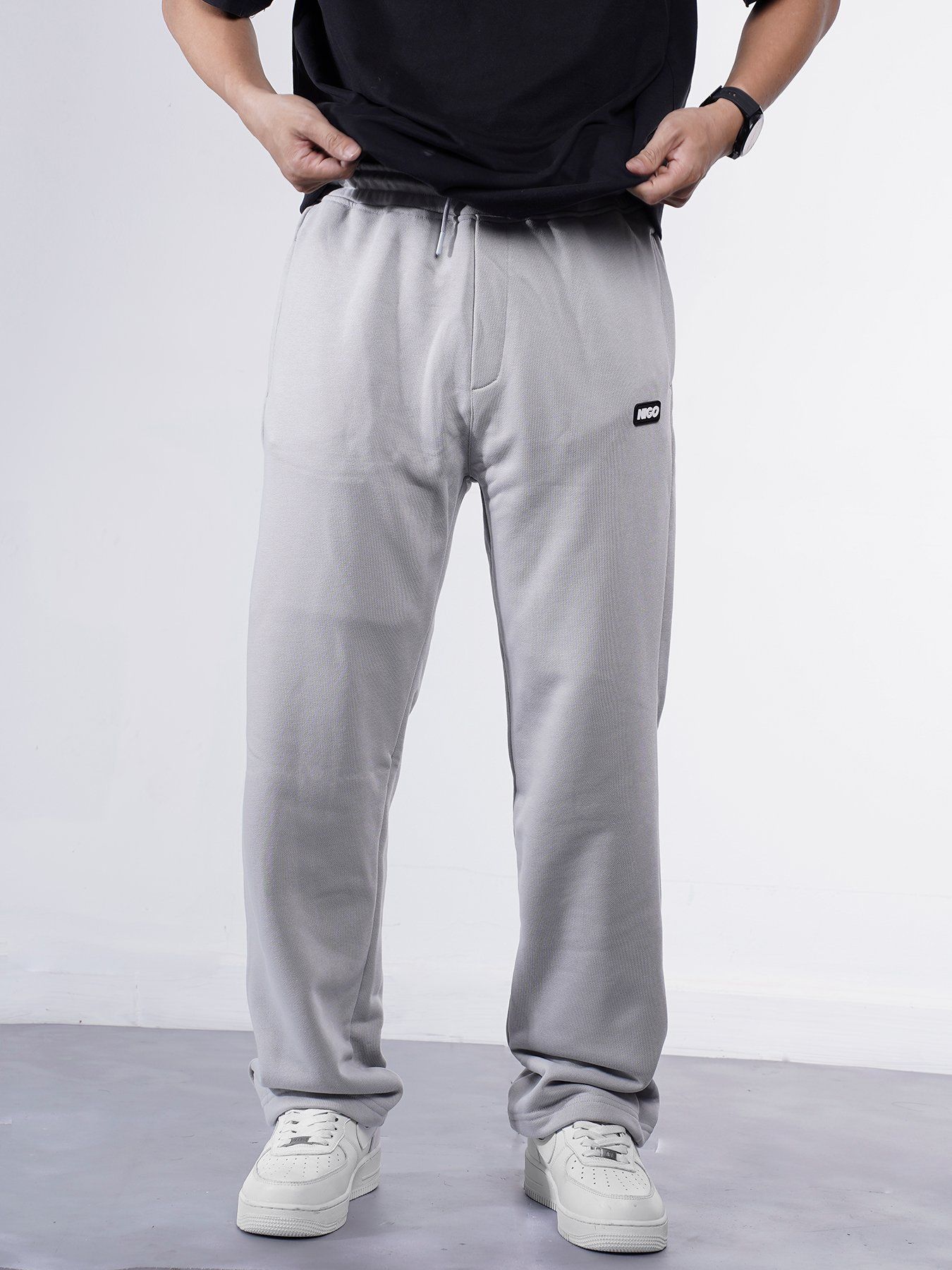  Quần sweatpant thun grey 05 