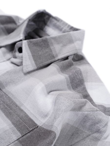 Sơ mi flannel gray 