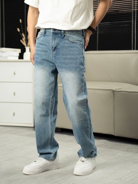  Quần jean straight light 37 