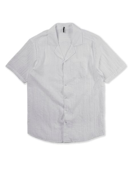  Sơ mi cuban trắng 