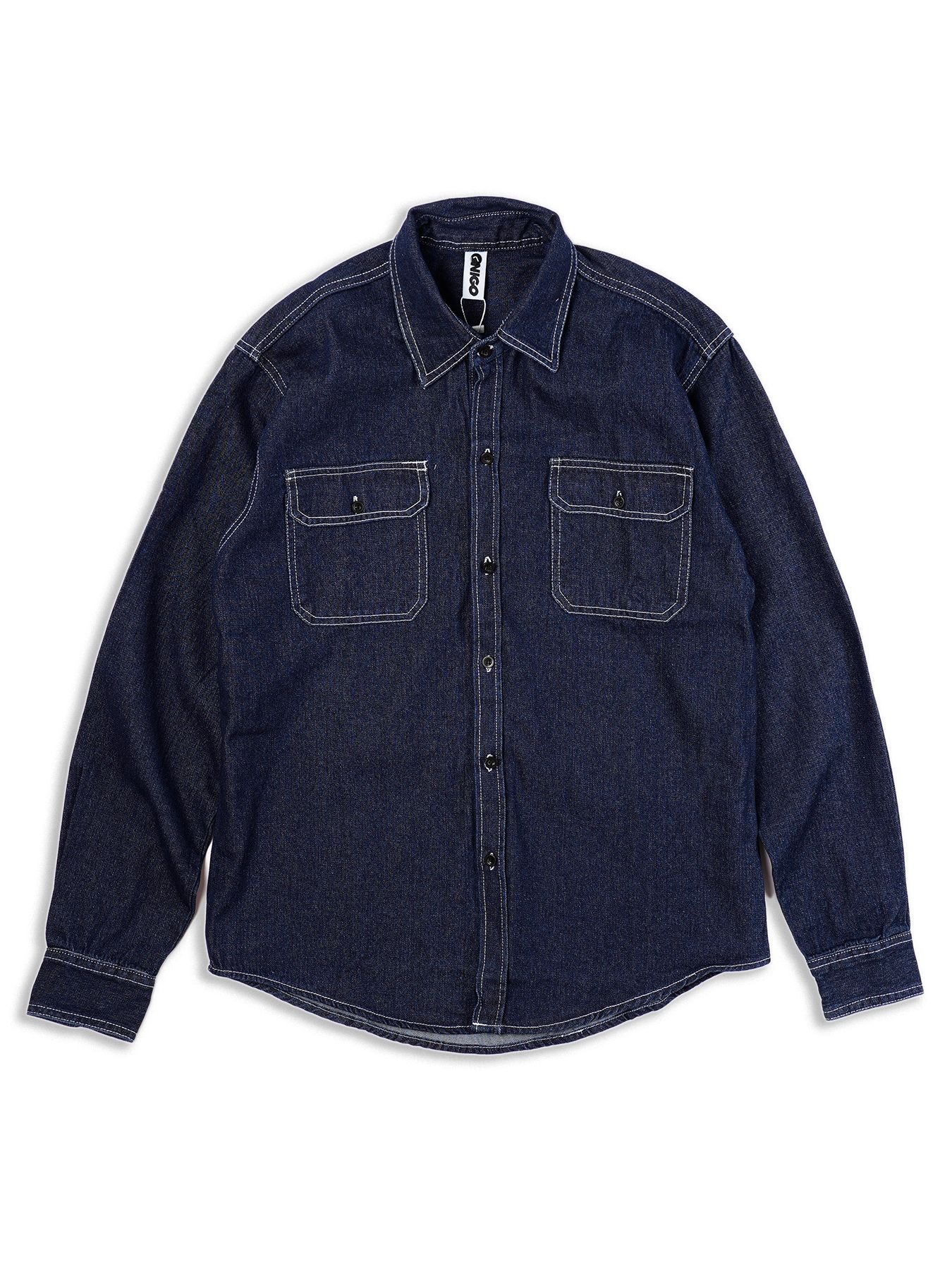  Sơ mi denim darkblue 