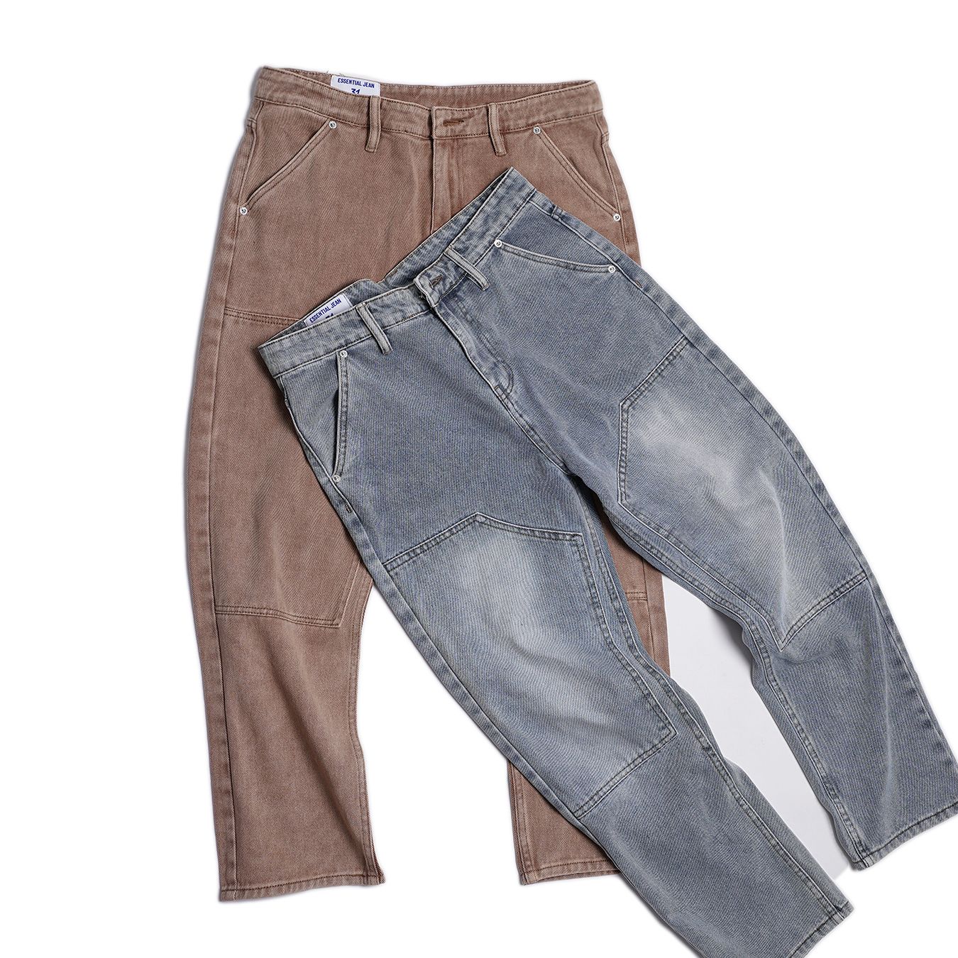  Jean double knee straight brow 40 