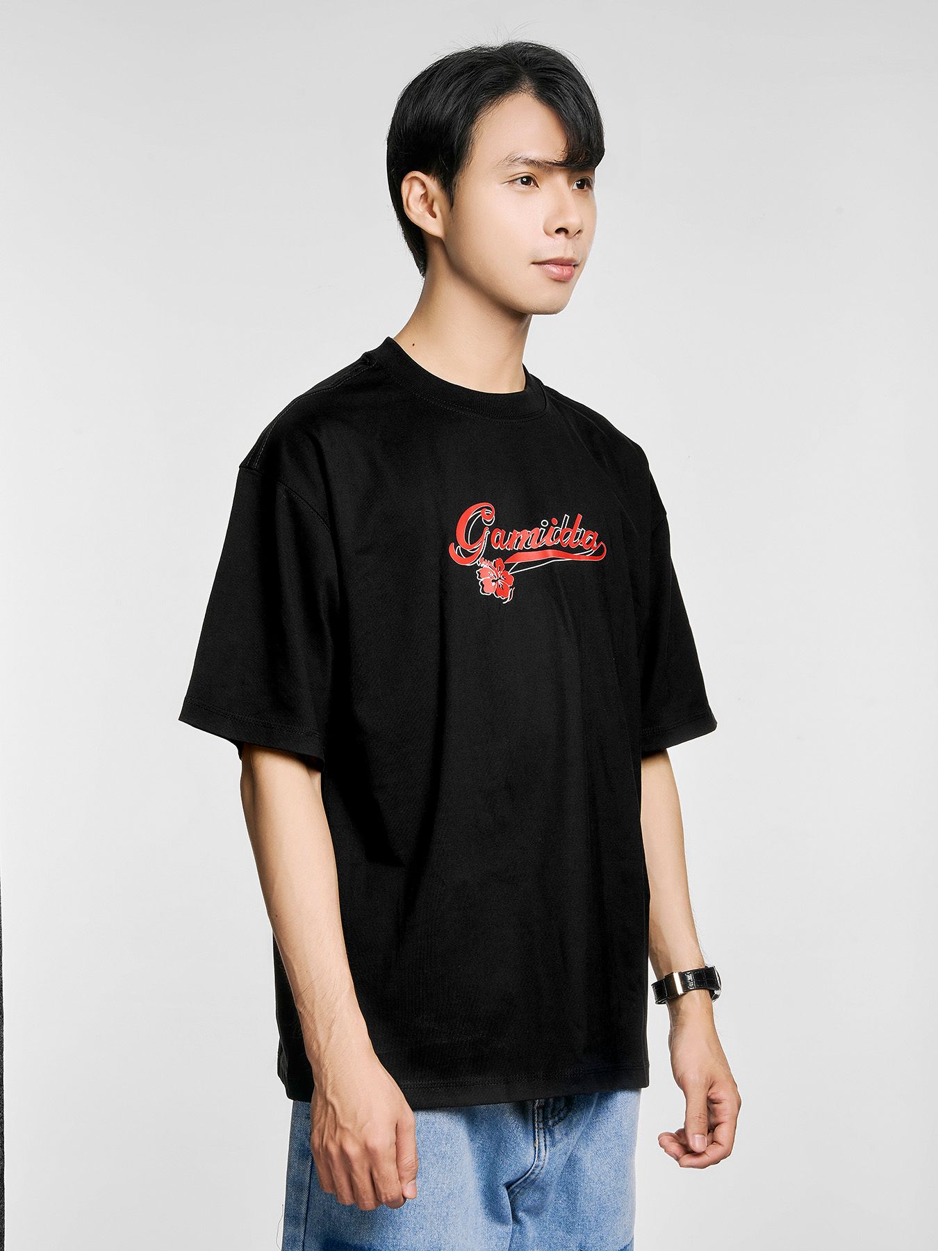  Áo thun over gamida basic 