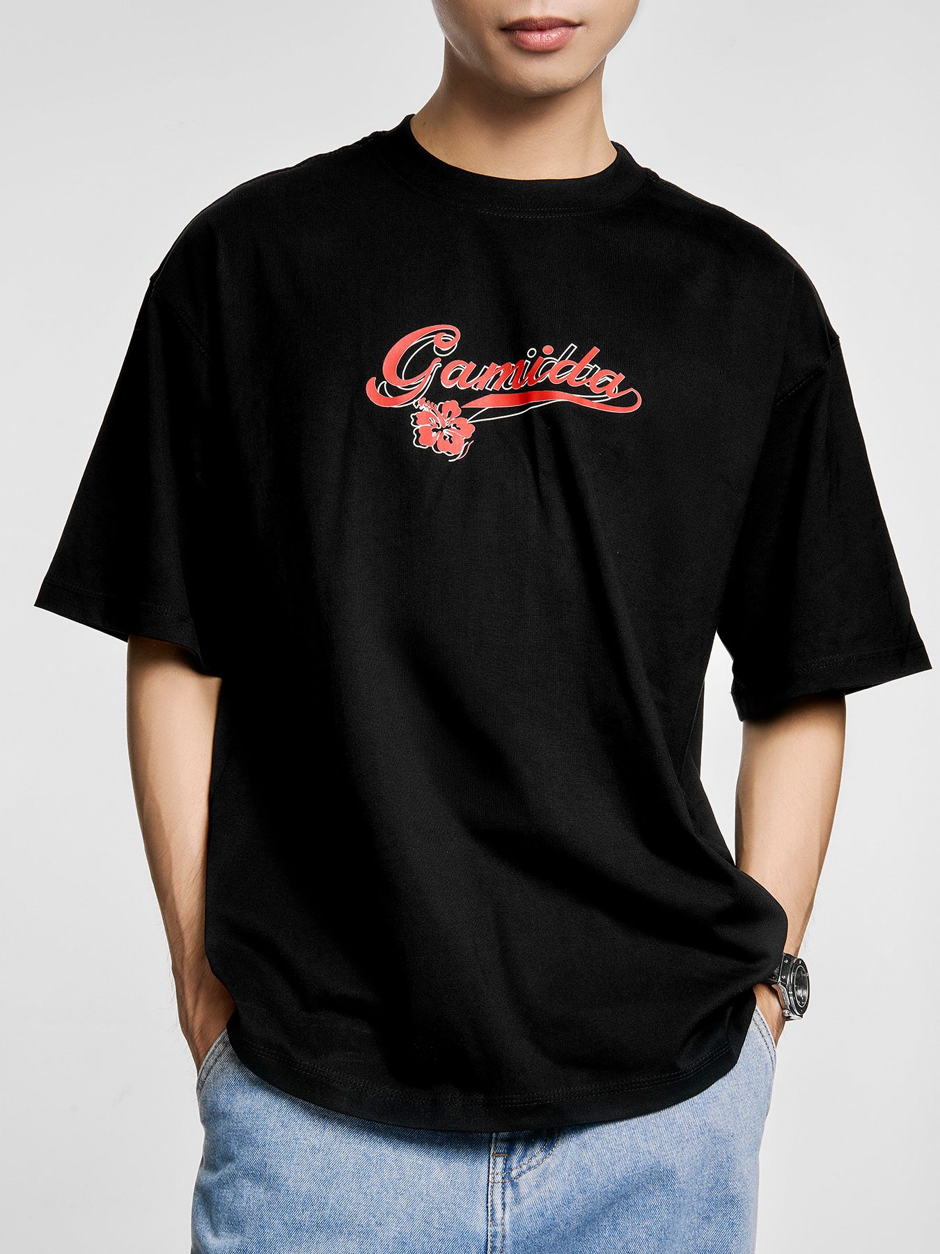  Áo thun over gamida basic 