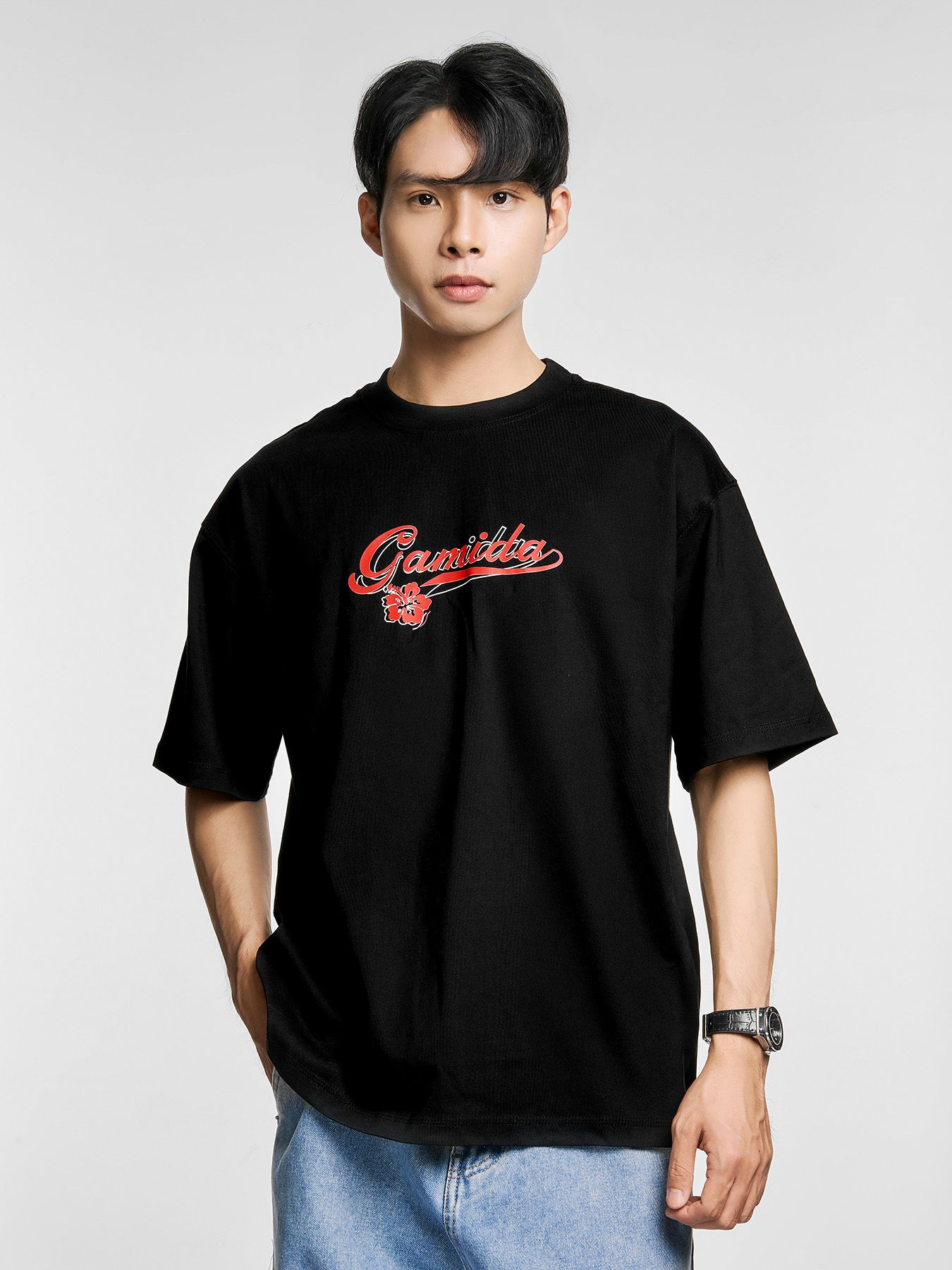  Áo thun over gamida basic 