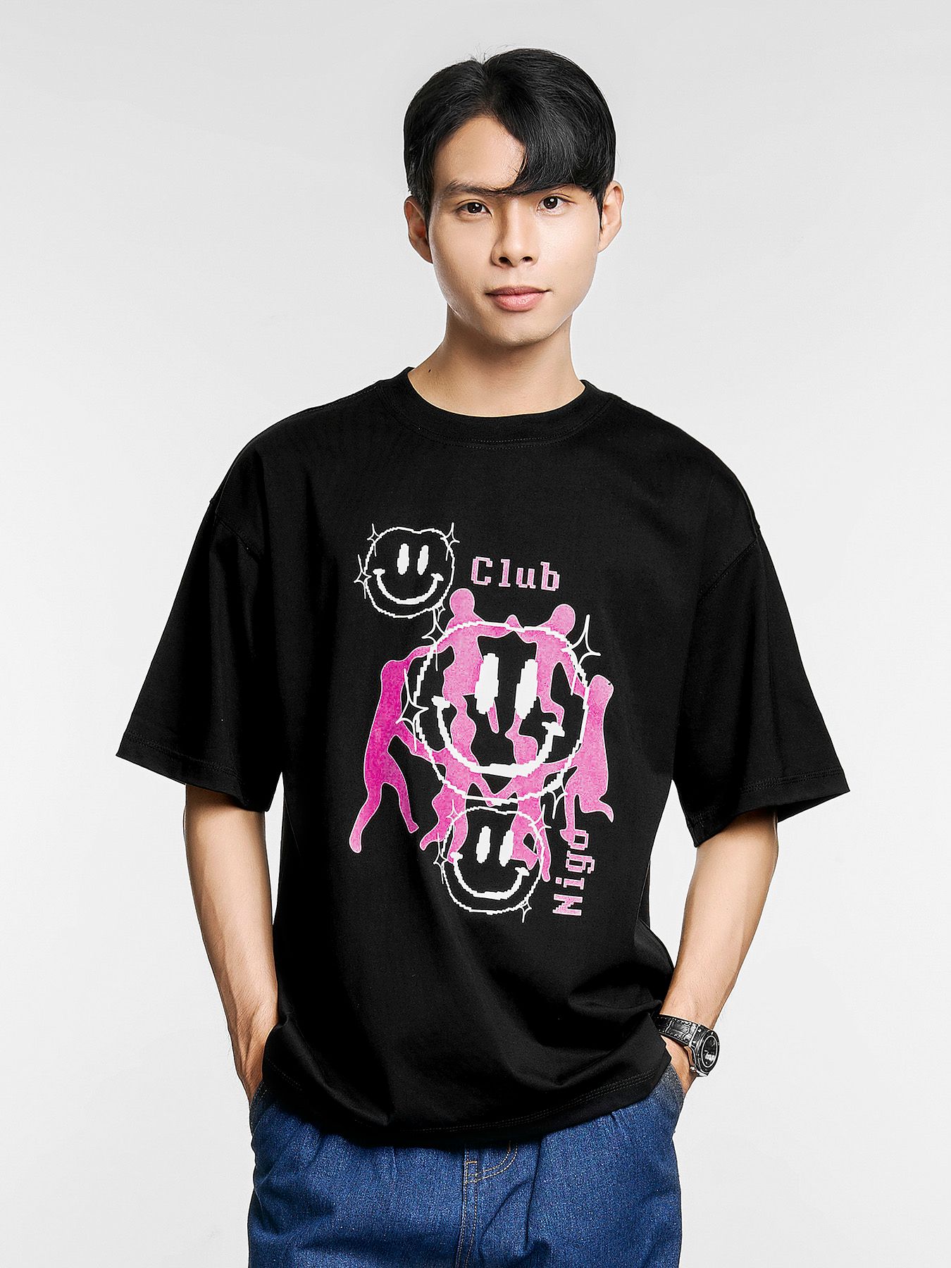  Áo thun club nigo overtee 