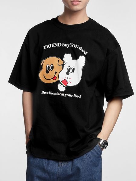  Áo thun over gamida best frie 