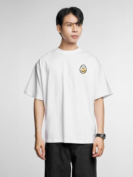  Áo thun over nigo smile 