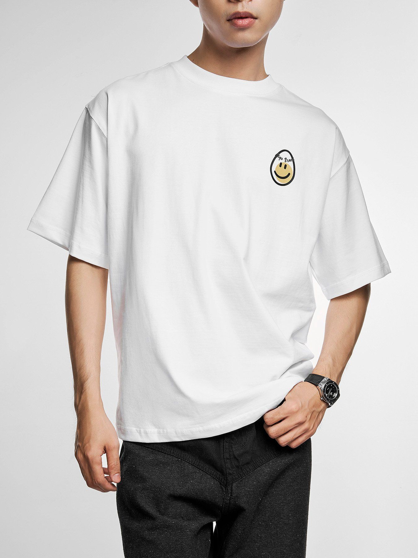  Áo thun over nigo smile 