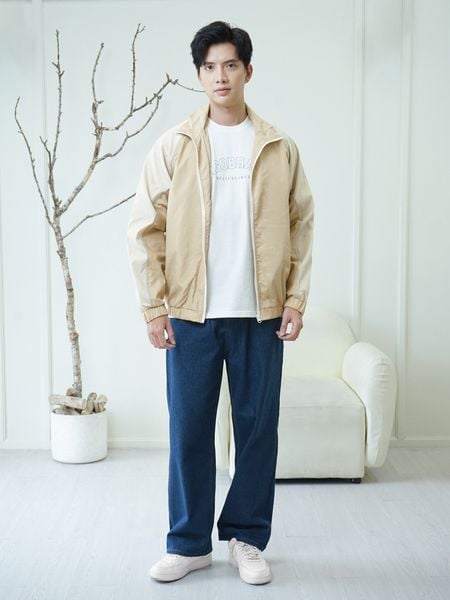  Áo khoác brown track jacket 