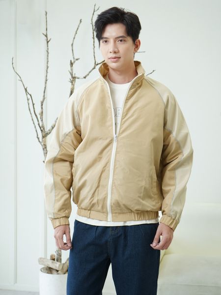  Áo khoác brown track jacket 