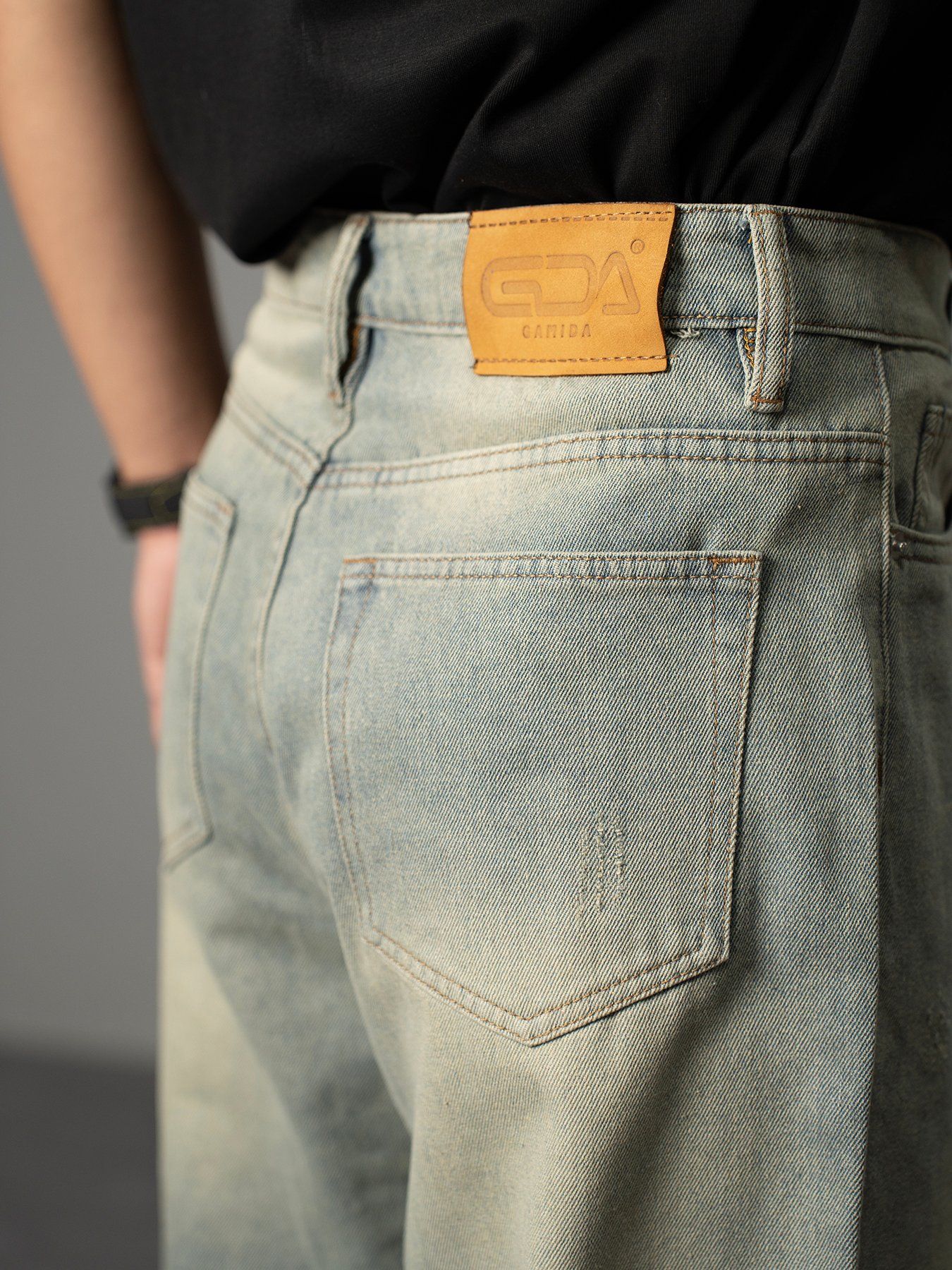  Quần jean wideleg moss Gamida 52 