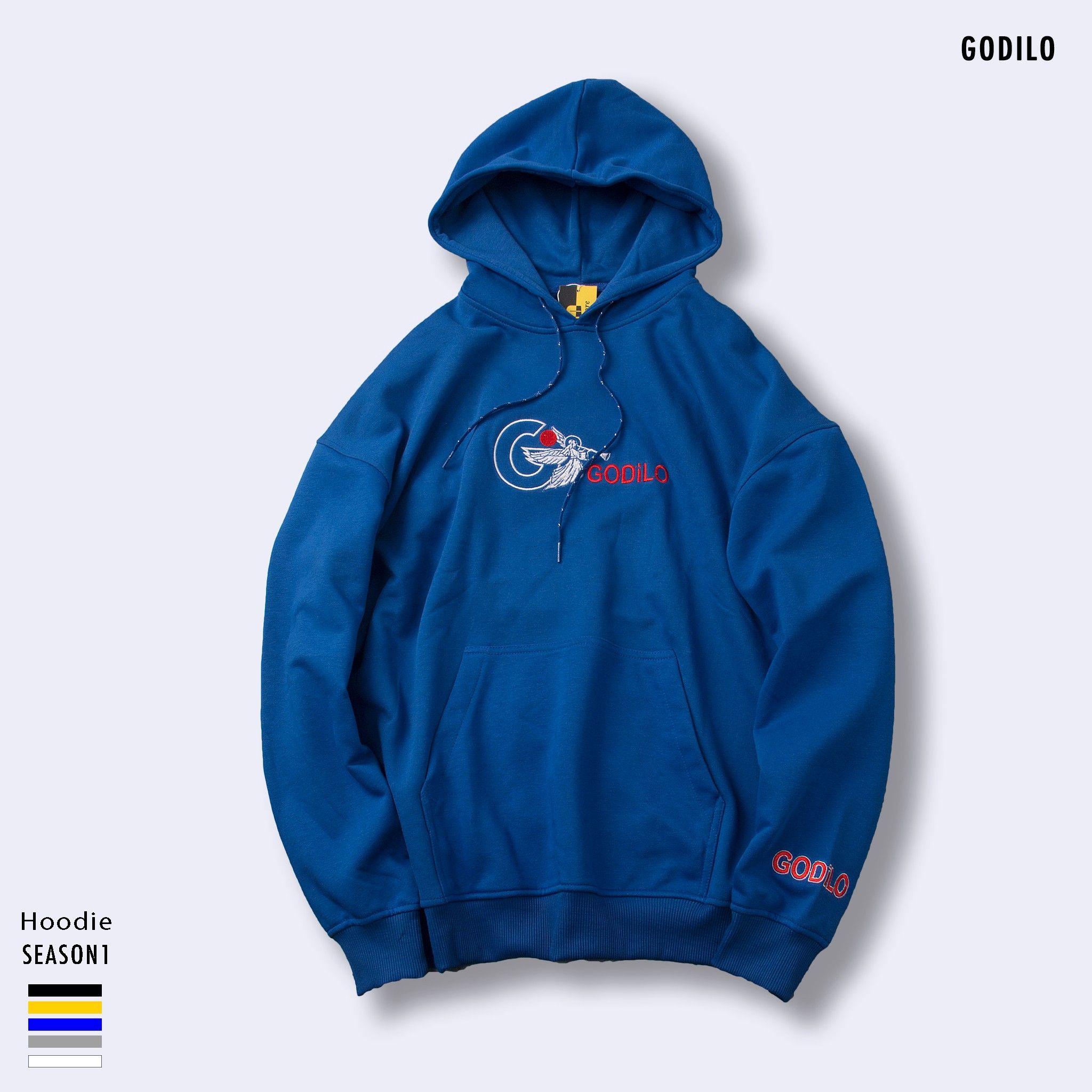  Hoodie godilo blue 