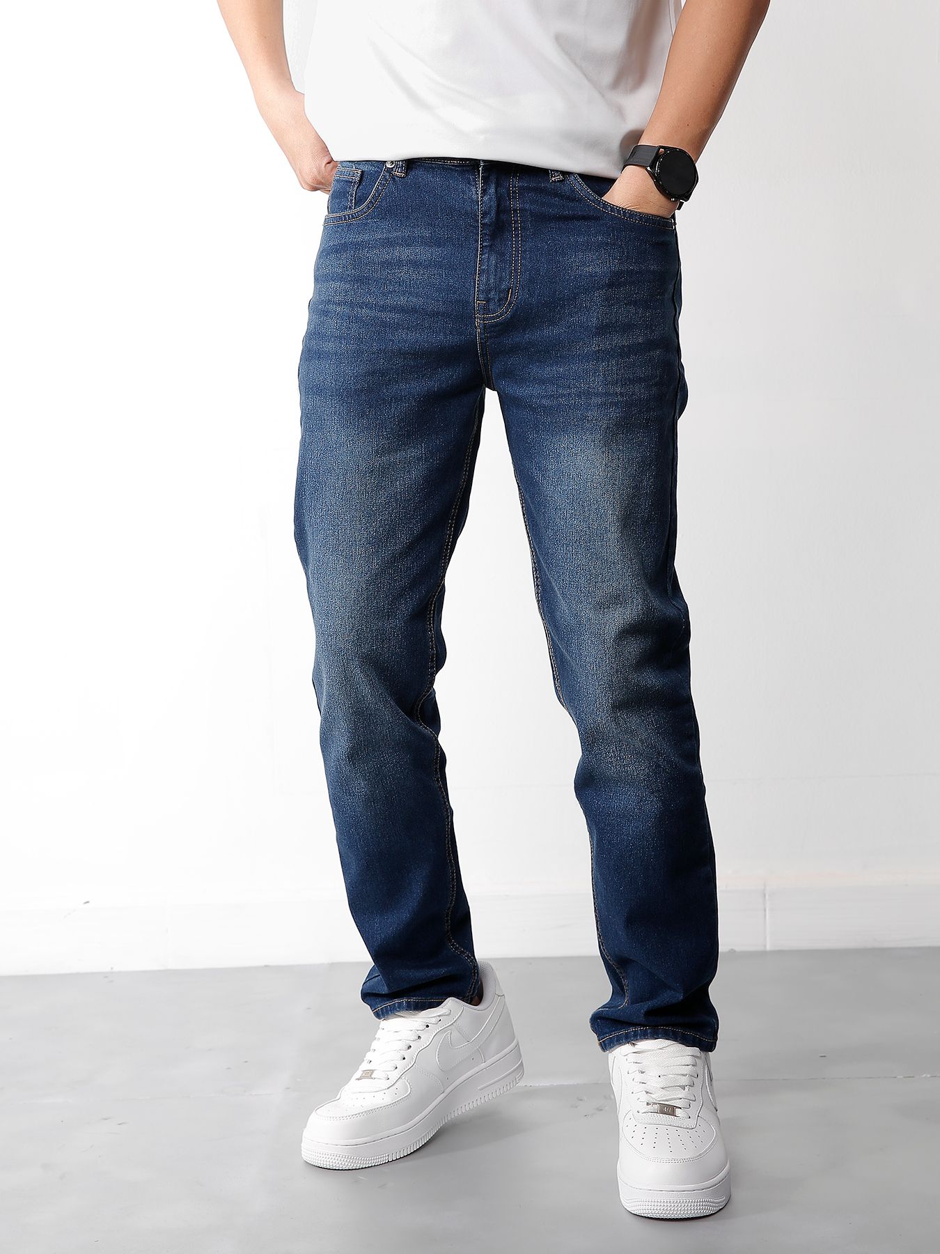  Quần jean darkblue regular 22 