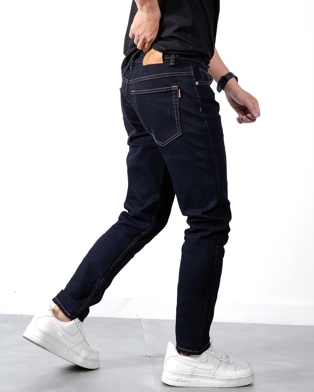  Quần jean navi skinny tapered 06 