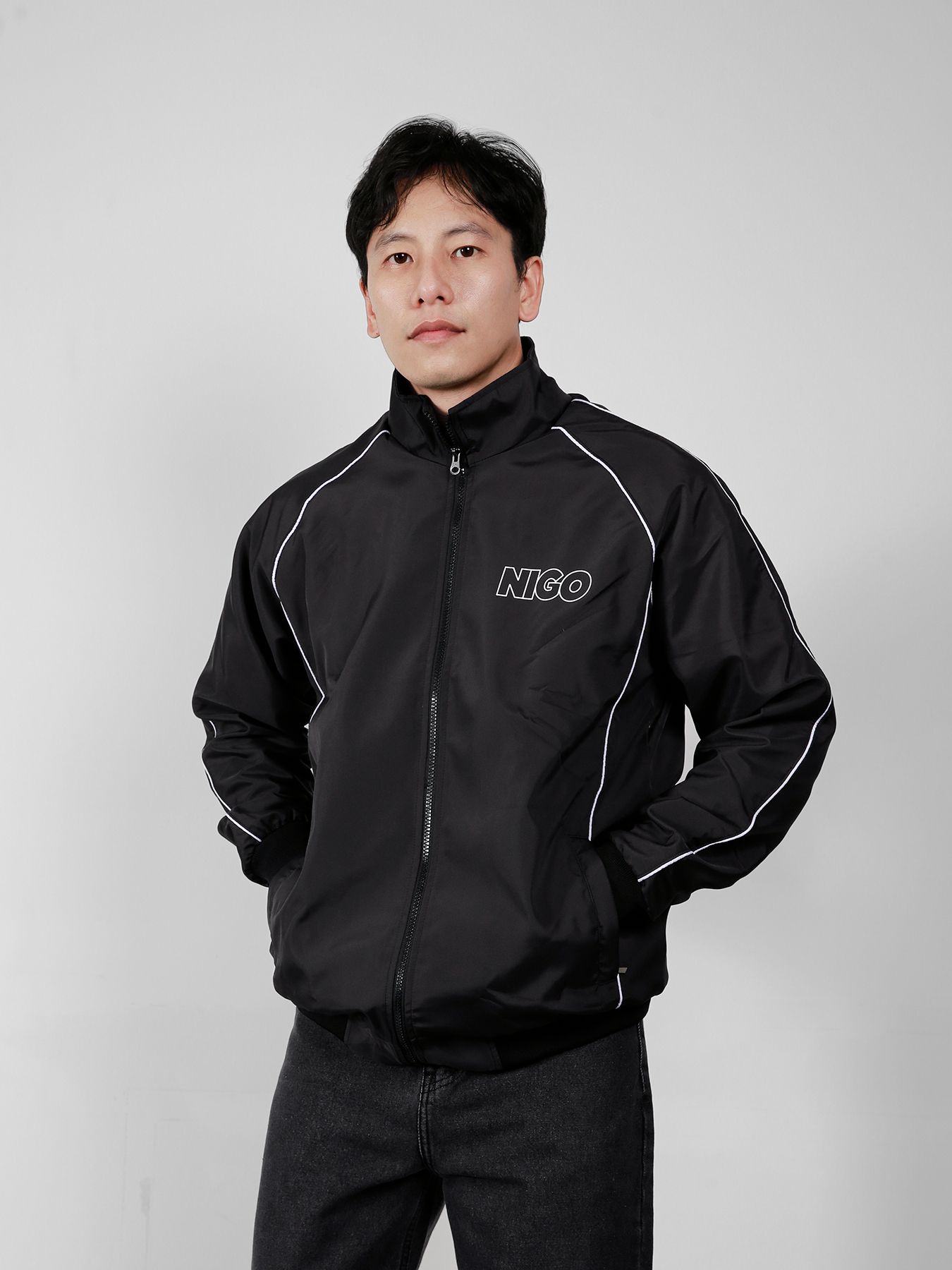  Áo khoác dù black trạck jacket 