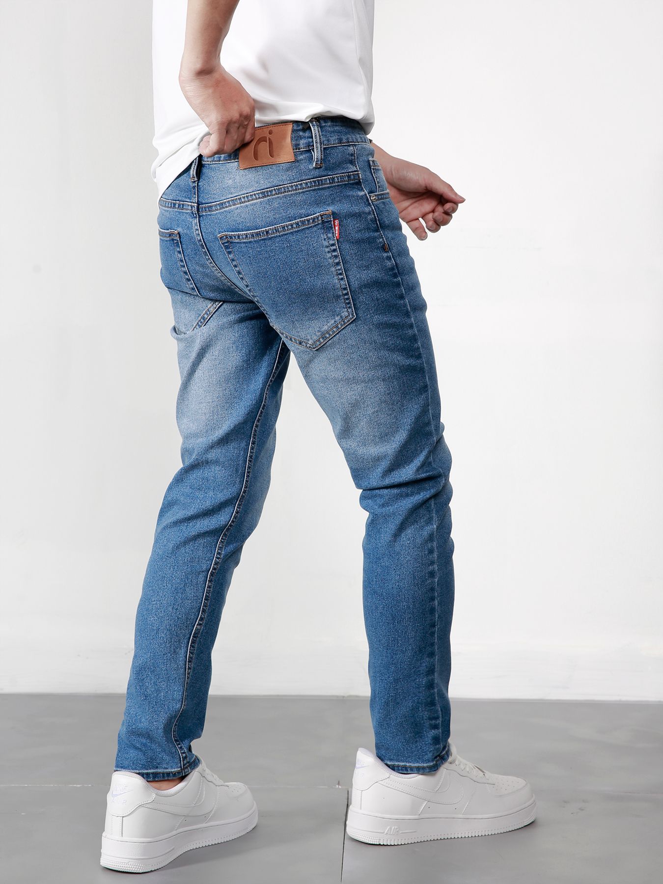  Quần jean tapered midcolor 09 