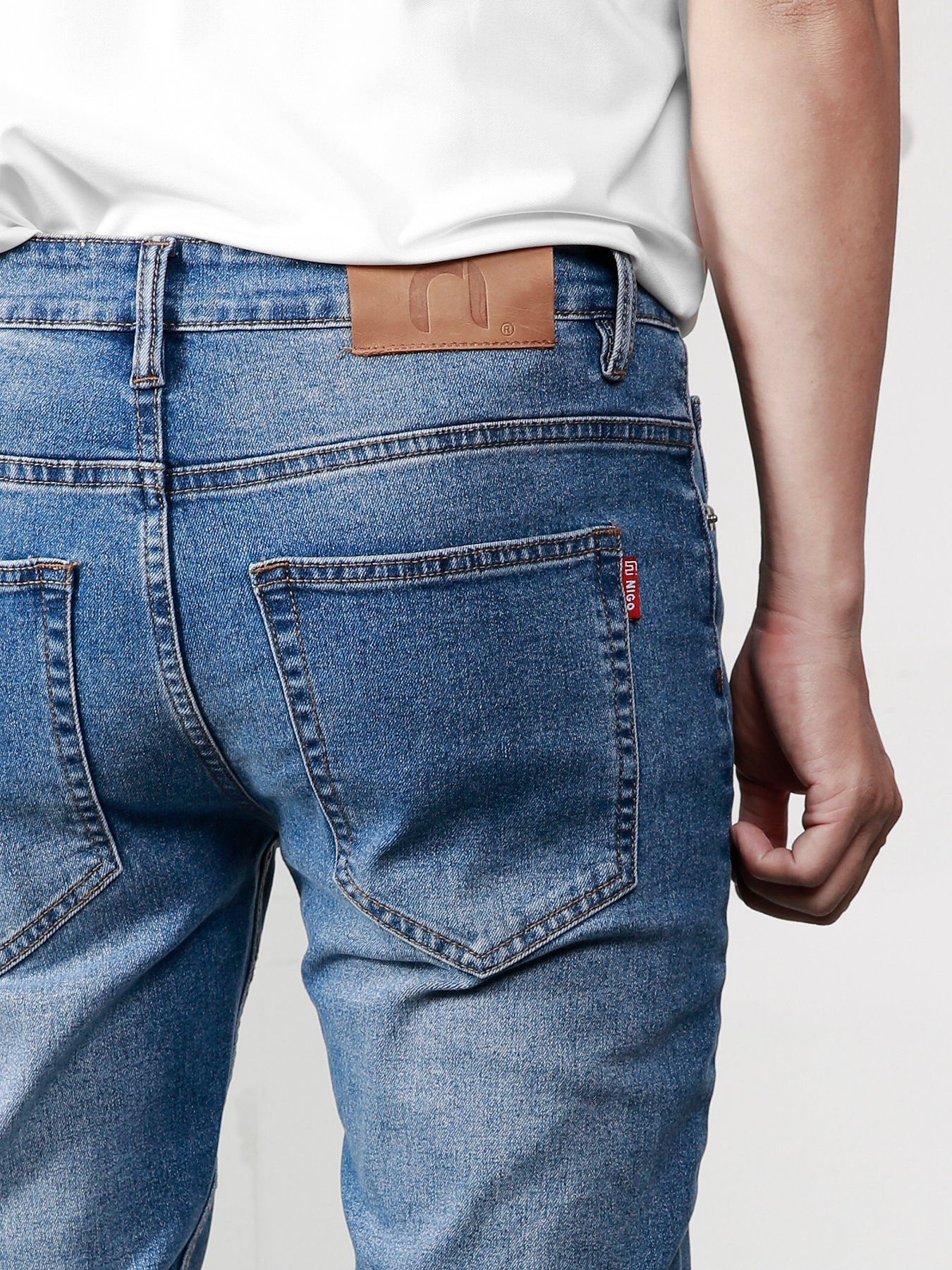  Quần jean tapered midcolor 09 