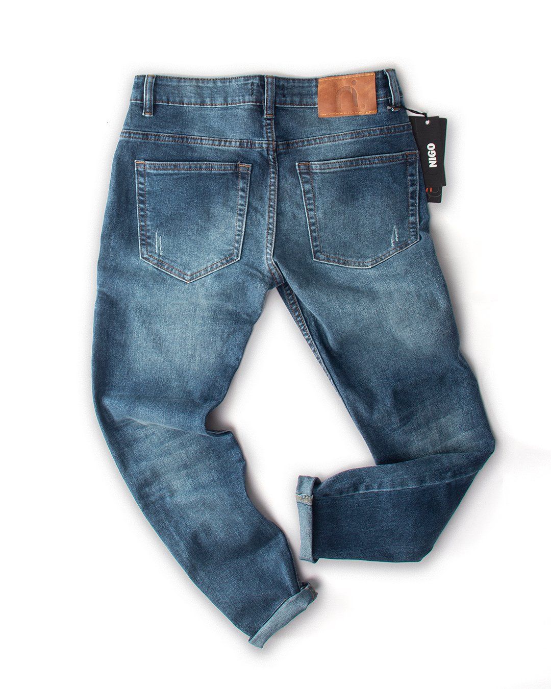  Quần jean skinfit dark blue 80 