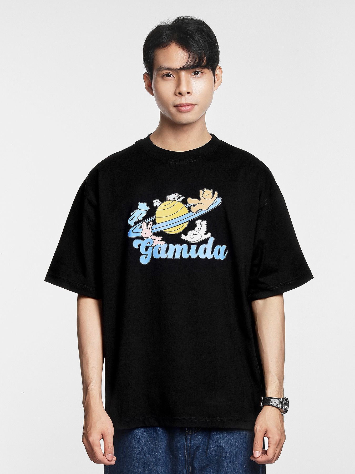  Áo thun over Gamida toy Saturn 