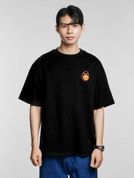  Áo thun over nigo smile 