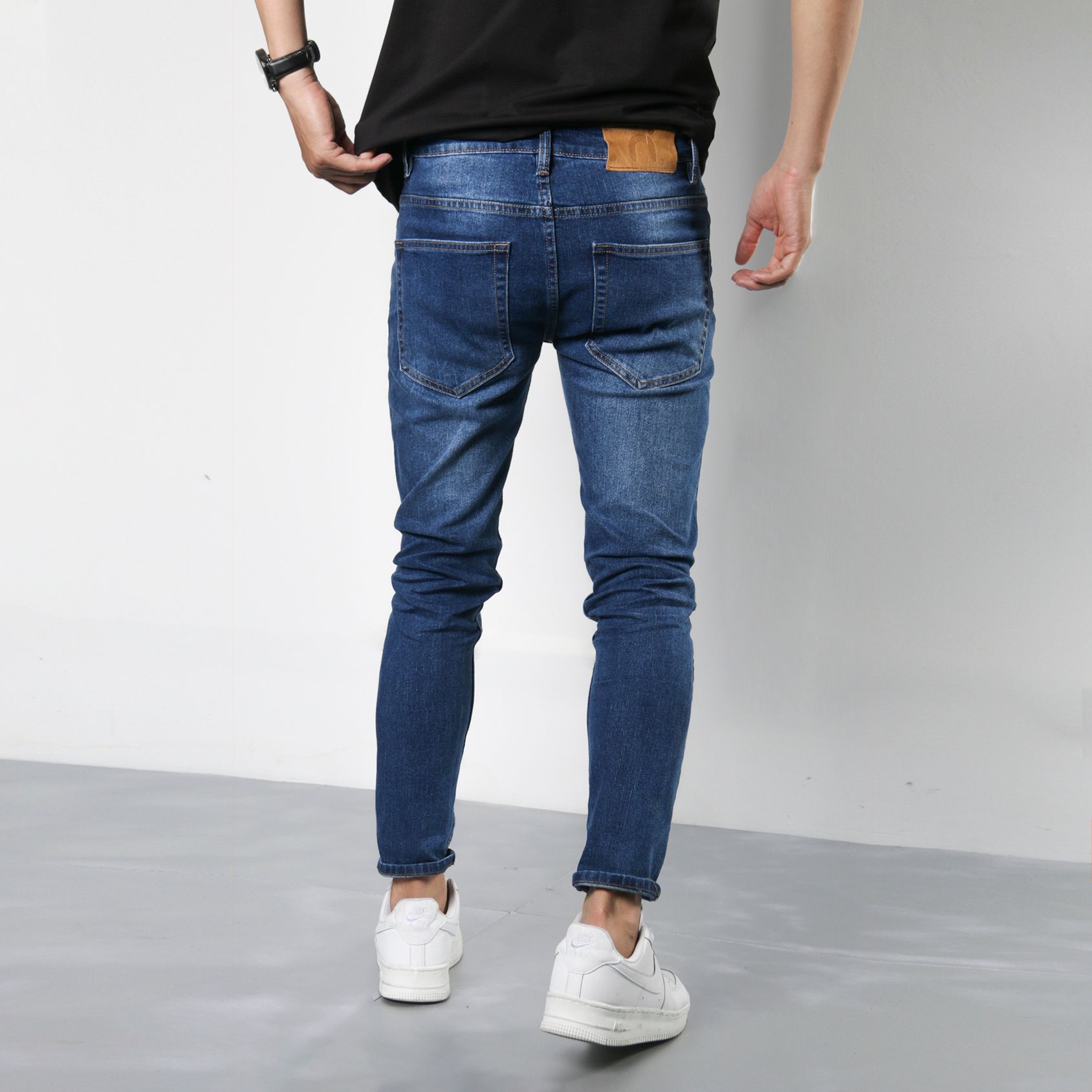  Quần jean basic skinny blue 85 