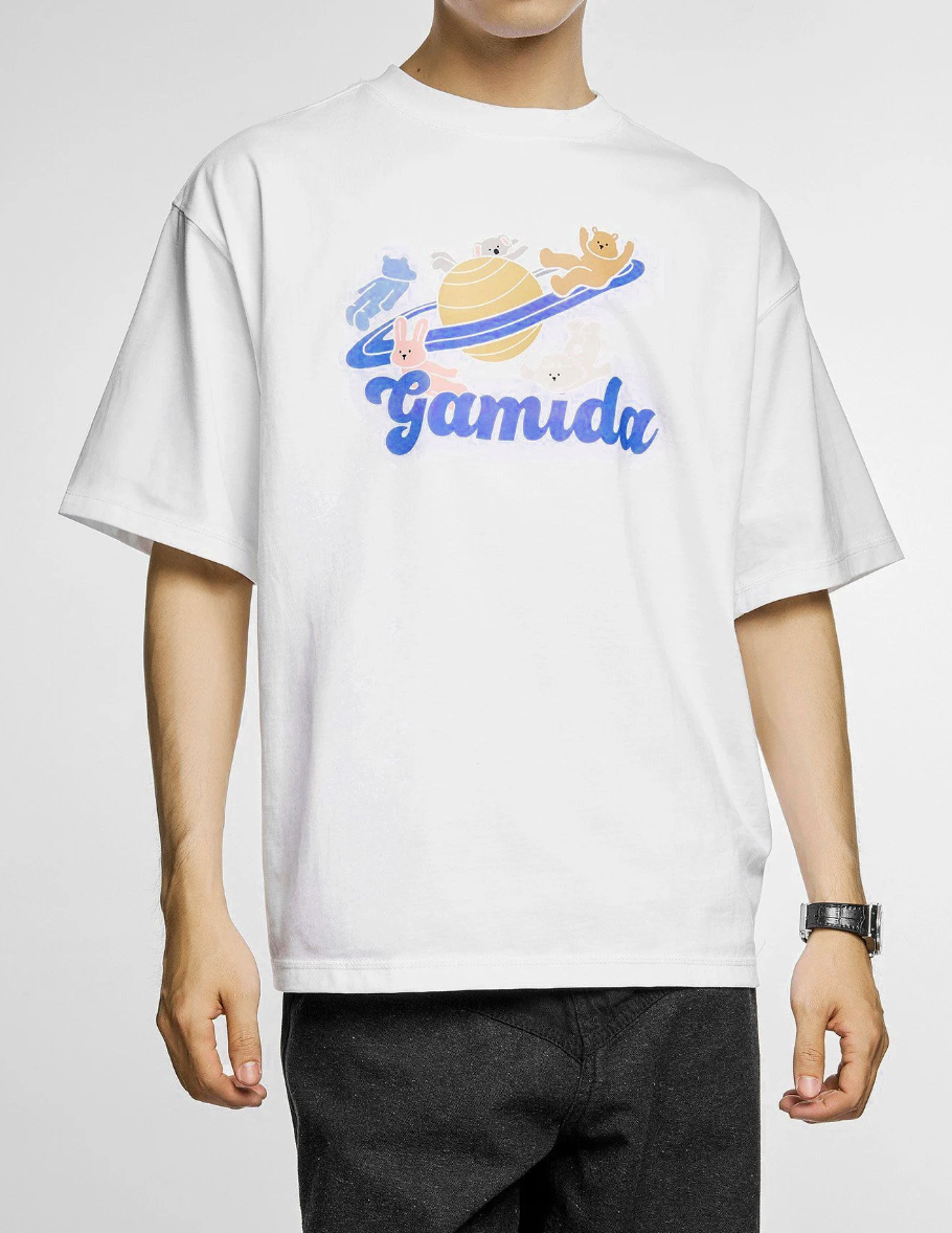  Áo thun over Gamida toy Saturn 
