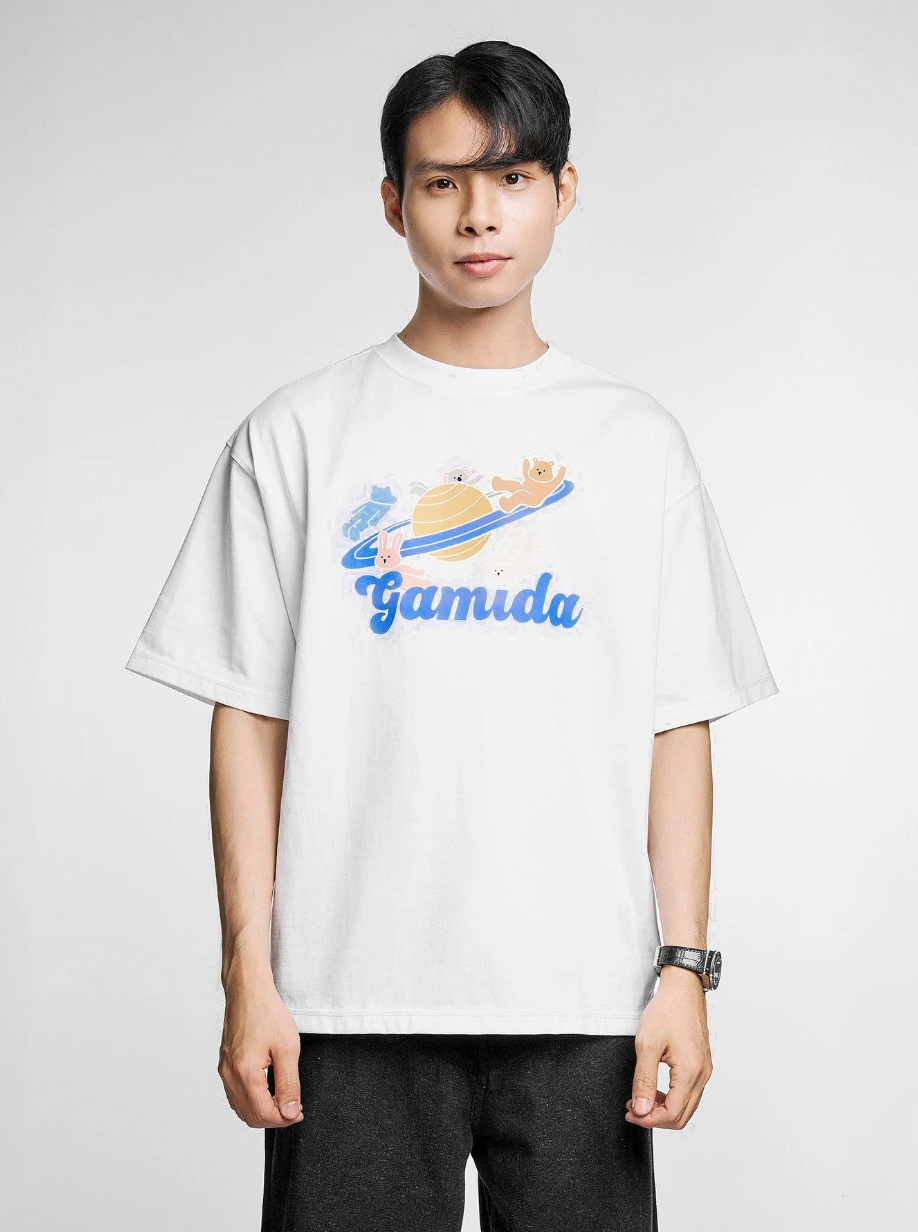 Áo thun over Gamida toy Saturn 