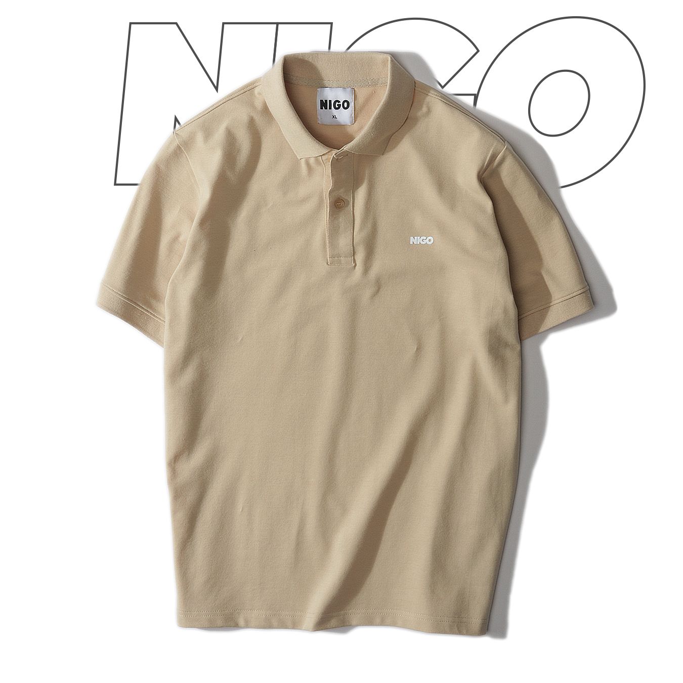  Áo polo basic cream 08 